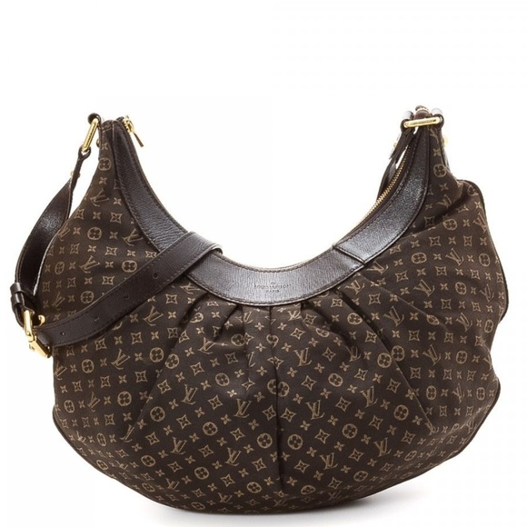 Louis Vuitton Handbags - Louis Vuitton Rhapsodie Mini Lin brown MM Bag EUC